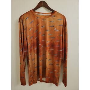 Reel Legends Reel Tech Fishing Sun Shirt Large